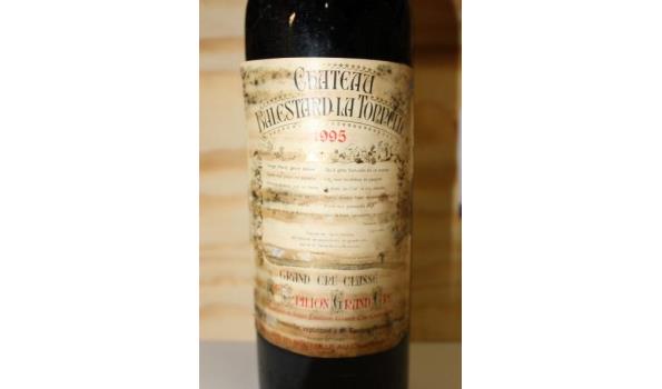 fles à 75cl wijn Chateau Balesard de Tonelle, St Emilion Grand Cru Classé, 1995